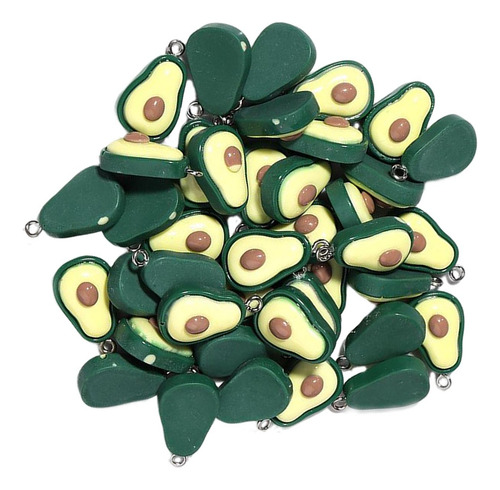 10 Uds. De Colgantes Creativos, 10 Piezas De Aguacate Multi