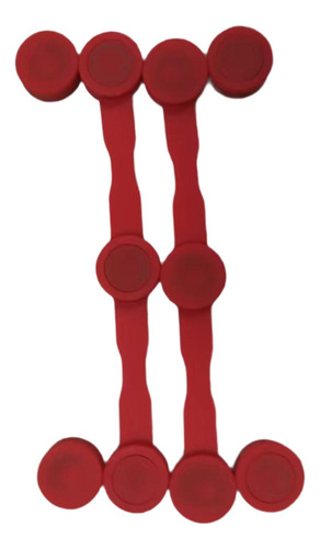 2 Hebillas Magnéticas De Silicona Para Freidora De Aire,