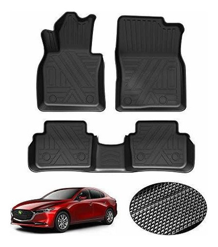 Kust Alfombrillas Para Todo Clima Para Mazda 3 2019 2020 202