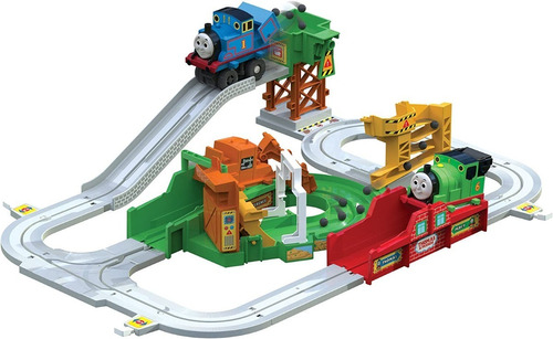 Pista Motorizada Thomas Con Thomas, Percy Y Terence Tractor.