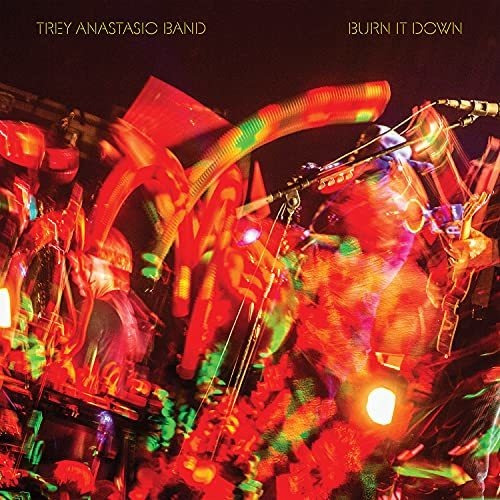 Lp Burn It Down (live) [plasma Orange 3 Lp] - Trey Anastasi