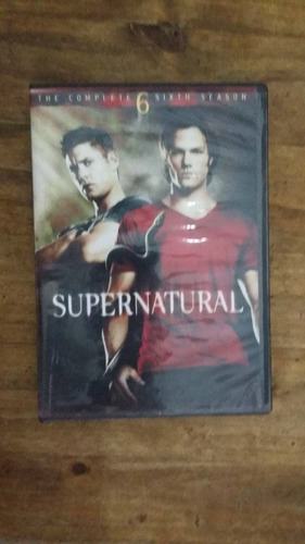 Dvd Supernatural Temporada 6 Episodios Del 1 Al 15 (p4)