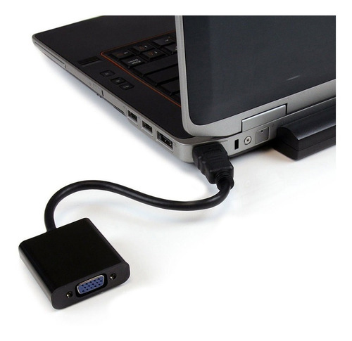 Imagen 6 de 8 de Adaptador Hdmi A Vga Video Proyector Full Hd 1080p