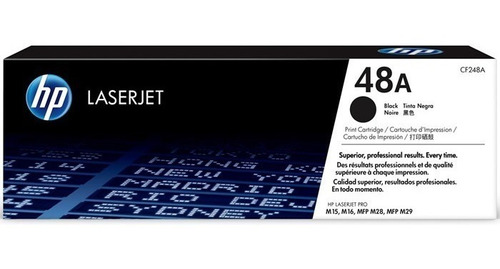 Toner Hp 48a Negro Cf248a Original Para Impresoras M15a M15w M28w M28a M29w Entre Otras