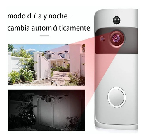 Cámara De Seguridad Hd 720p Wifi Smart Timbre