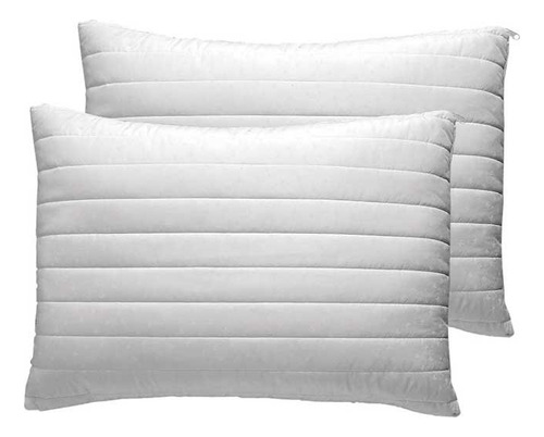 2 Almohadas Indeformables Ultrafresh Std Blanco Concord