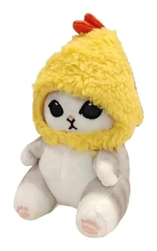 Muñeco De Peluche Lindo Gato Tiburón 12cm