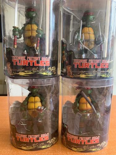 4 Tartarugas Ninjas Quadrinhos Faixas Vermelhas