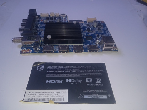 Main Tv Philips 70pul6653/fh Juc7.820.00293822 (Usado)