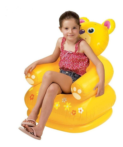 Silla Inflable Intex Oso Infantil