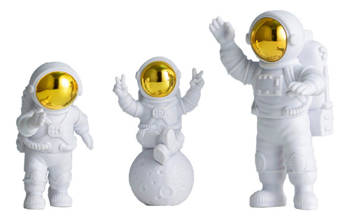 Astronauta Pequeño Astronauta Ornamento Escultura Decoración