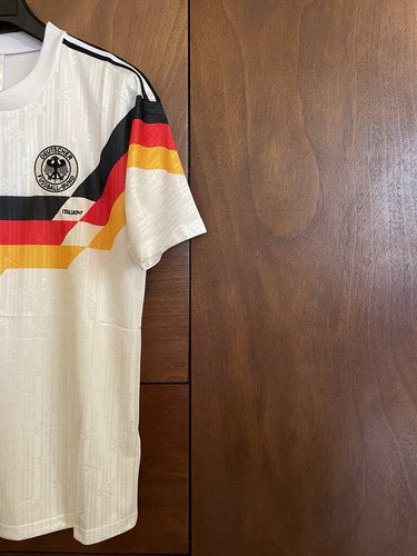 Jersey Playera Fútbol Retro Alemania Fc Mundial 1990 Local