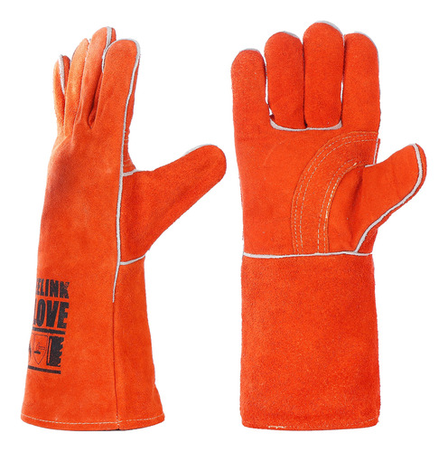 Qeelink Guantes De Soldar, Palma Reforzada, Ms Suave Y Resis