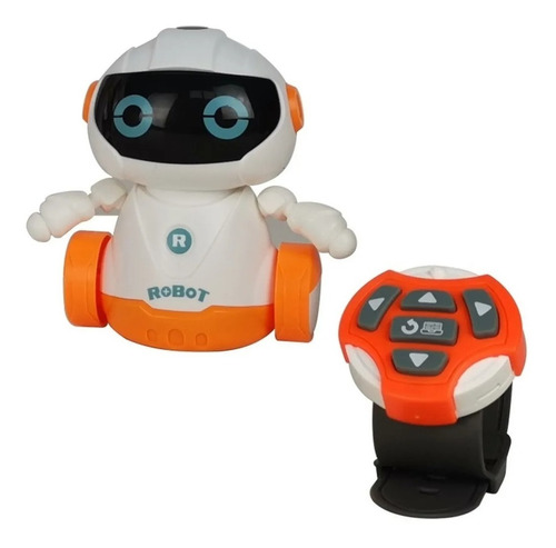 Robot A Control Remoto Reloj Con Luz Y Sonido 6333