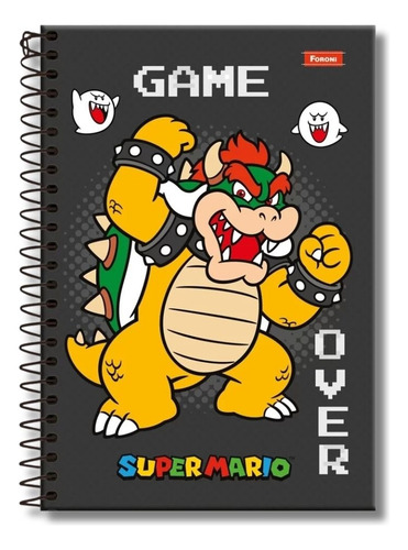 Cuaderno Triple Nintendo 120 Hojas Mario Bros - Foroni Color