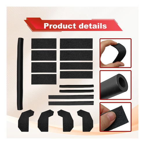 Kit De Sello De Bloqueador De Espuma De Costura Compatible