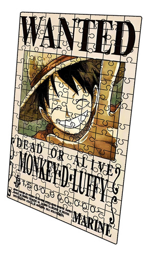 Rompecabezas One Piece Nuevo Medida 20x29cm Personajes