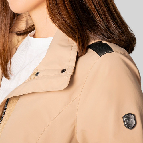 Chamarra Mujer Con Capucha Gabardina Softshell Greenlander