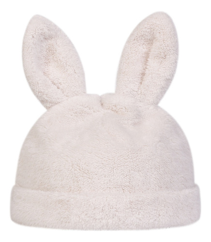 Gorro De Felpa Con Orejas De Conejo, Gorro De Pelo, Gorro