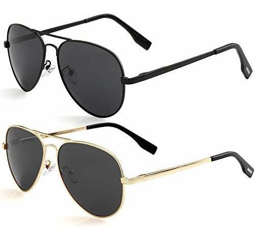 Lentes De Sol - Polarized Aviator Sunglasses For Small Face 