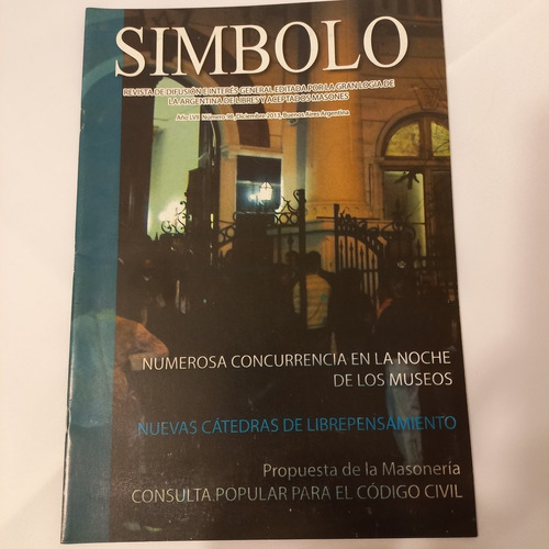 Revista Masonica Simbolo Masoneria Argentina