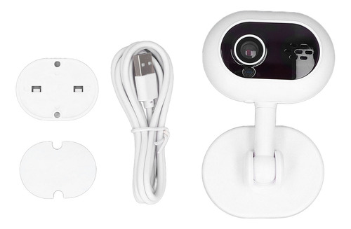 Câmera De Bebê Smart Security Hd Night View Plug In 360 Grau