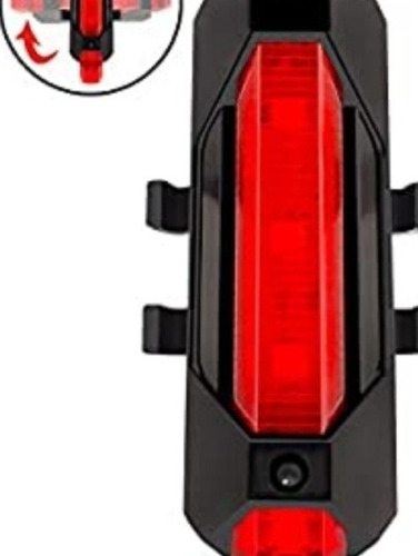 Luz Led Para Bicicleta Trasera O Delantera Lampara Linterna