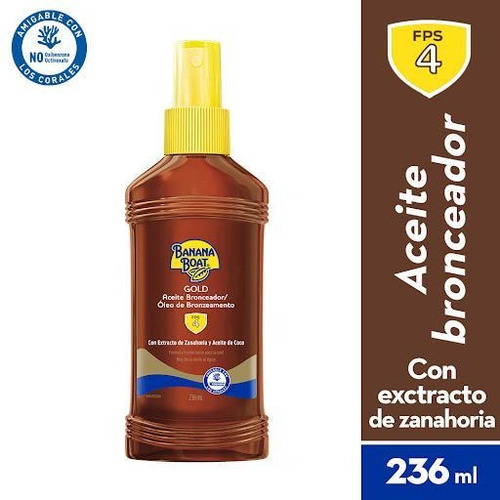 Aceite Bronceador Gold Banana