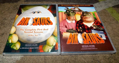 Dinosaurios Serietv Dvd Temporadas 1-4 Latino Full +envio 