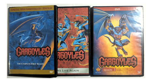 Gargolas O Gargoyles 1995 Ten Latino Emporada 1,2,3 Para Dvd