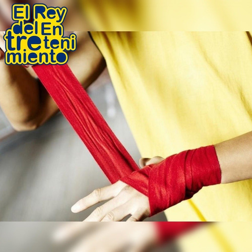 Par De Vendas Pretorian Largas C/ Velcro Boxeo, Mma - El Rey