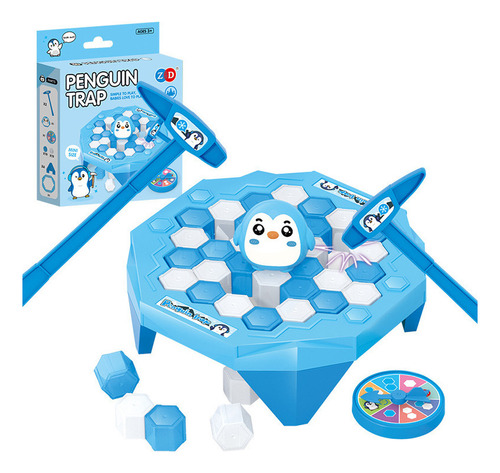 Juego Save The Little Penguin Knocking On Ice