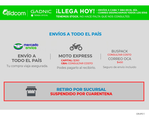 Cortadora De Pelo Gadnic Profesional Recargable + Kit Peines