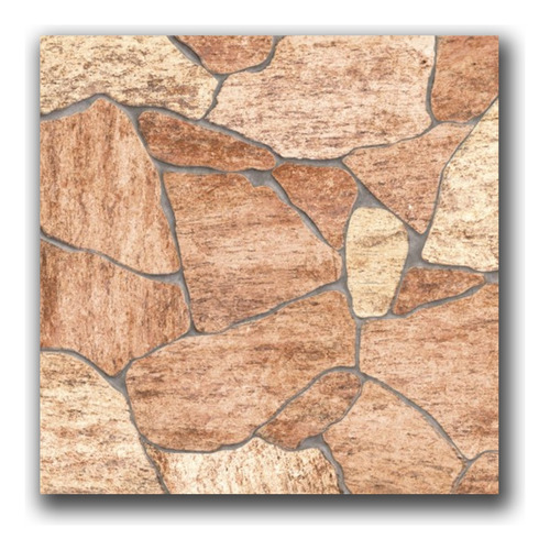 Ceramica Antideslizante Alberdi Rapel 46x46 Simil Piedra 1ra