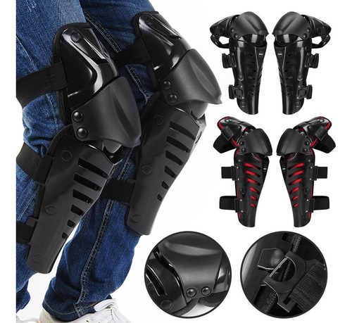 1 Par De Rodilleras De Moto Proteger Motocross Moto Racing P
