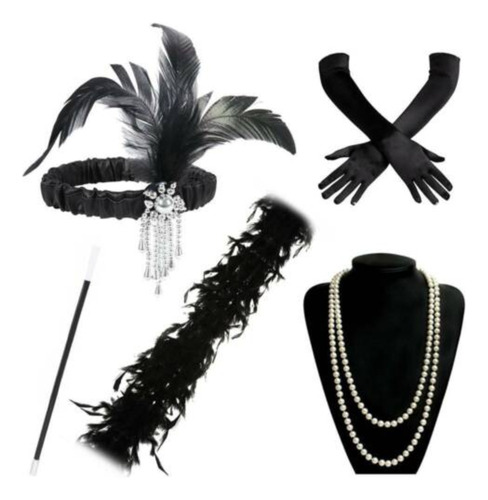 Accesorios Para Disfraces De Gatsby Para Chica De Charleston