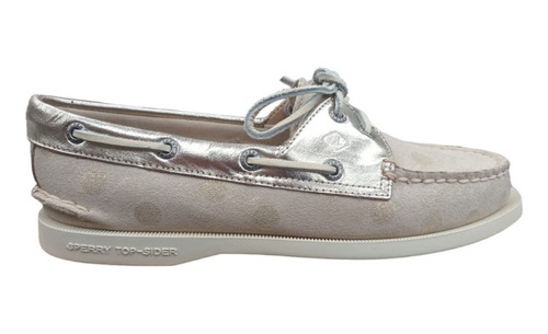 Zapatos Sperry A/o 2-eye Polka Dot Beige Mujer Sts96524