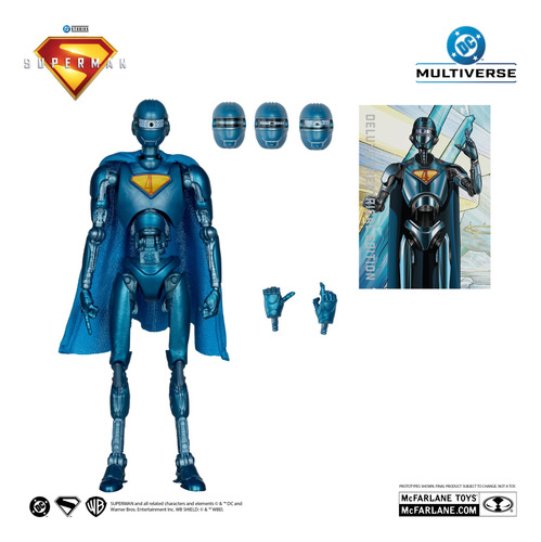 Mcfarlane Toys Superman 2025 - Superman Robot Red Platinum