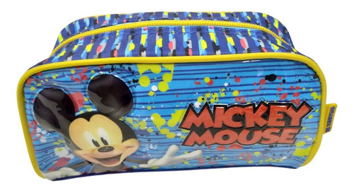 Estojo Simples Mickey X2 11626 Xeryus