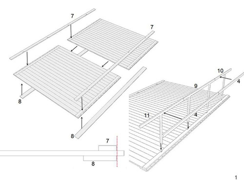 Kits De Modelos De Construcción De Bricolaje Puente De Para