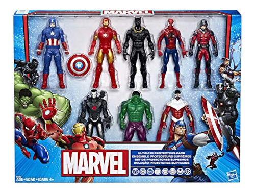 Figuras De Accion De Los Vengadores De Marvel: Iron Man, Hul