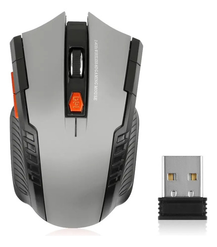 Mouse Gamer Inalámbrico Gaming 6 Botones 1600dpi 