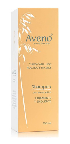 Imagen 2 de 3 de Aveno Shampoo Hidratante Emoliente Cuero Cabelludo Reactivo