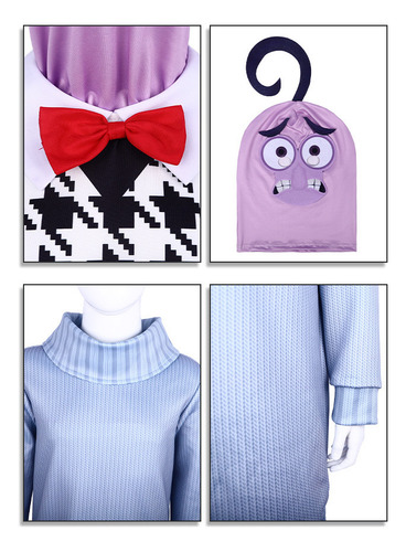 Inside Out2 Sadness Conjunto Completo Disfraz