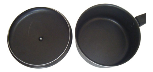 Olla Rochedo Teflón 0.25l Antiadherente Chica Negro (Usado)