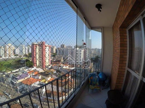 Apartamento Com 2 Dormitórios À Venda, 121 M² Por R$ 725.000,00 - Icaraí - Niterói/rj - Ap3375