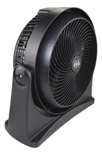 Ventilador 9 Pulgadas 3 Velocidades Silencioso 35w Estructura Negro Aspas Plata Diámetro 9 " Frecuencia 60Hz Material de las aspas Plástico