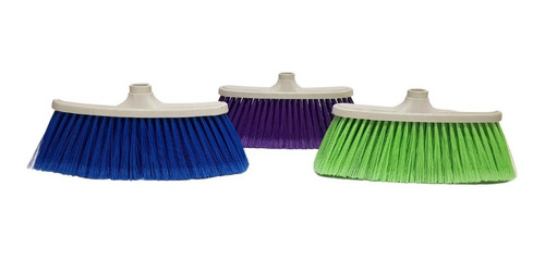 9 Escoba Tipo Cepillo Suave (varios Colores, Repuestos)