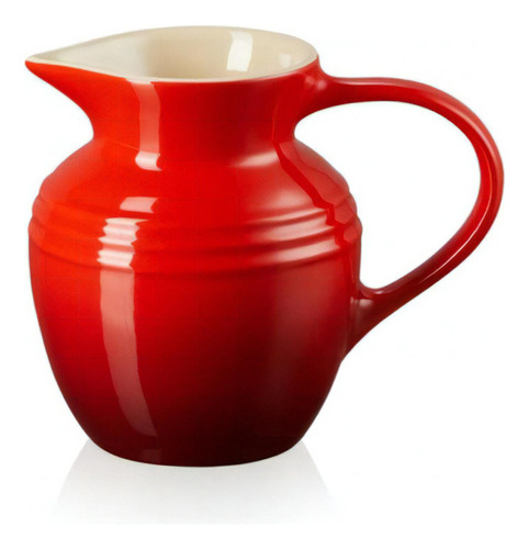 Jarra De Cerâmica 600ml - Oficial Le Creuset - Vermelho