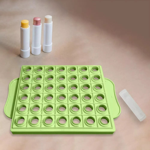 P .. Bandeja De Relleno De Bálsamo De Labios Diy Molde De 5g